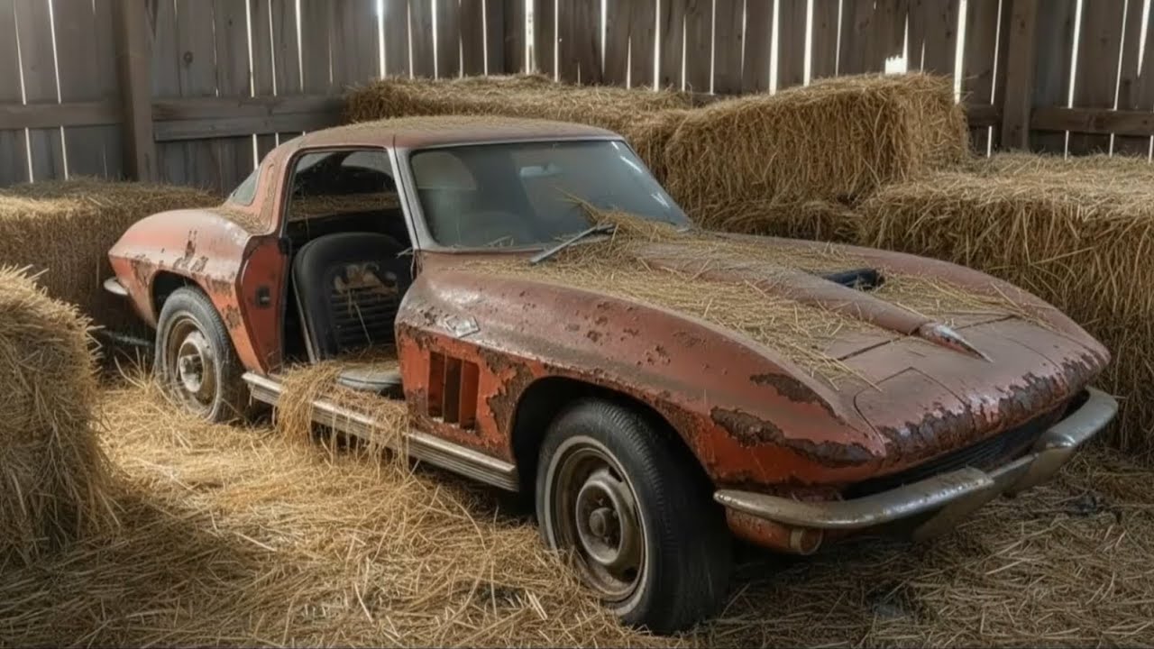 Found ROTTED in Wood Warehouse 1963 Chevrolet Corvette Sting Ray Restoration