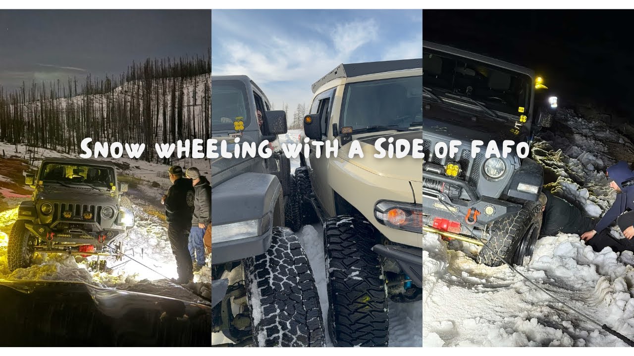 Snow wheeling @ Met