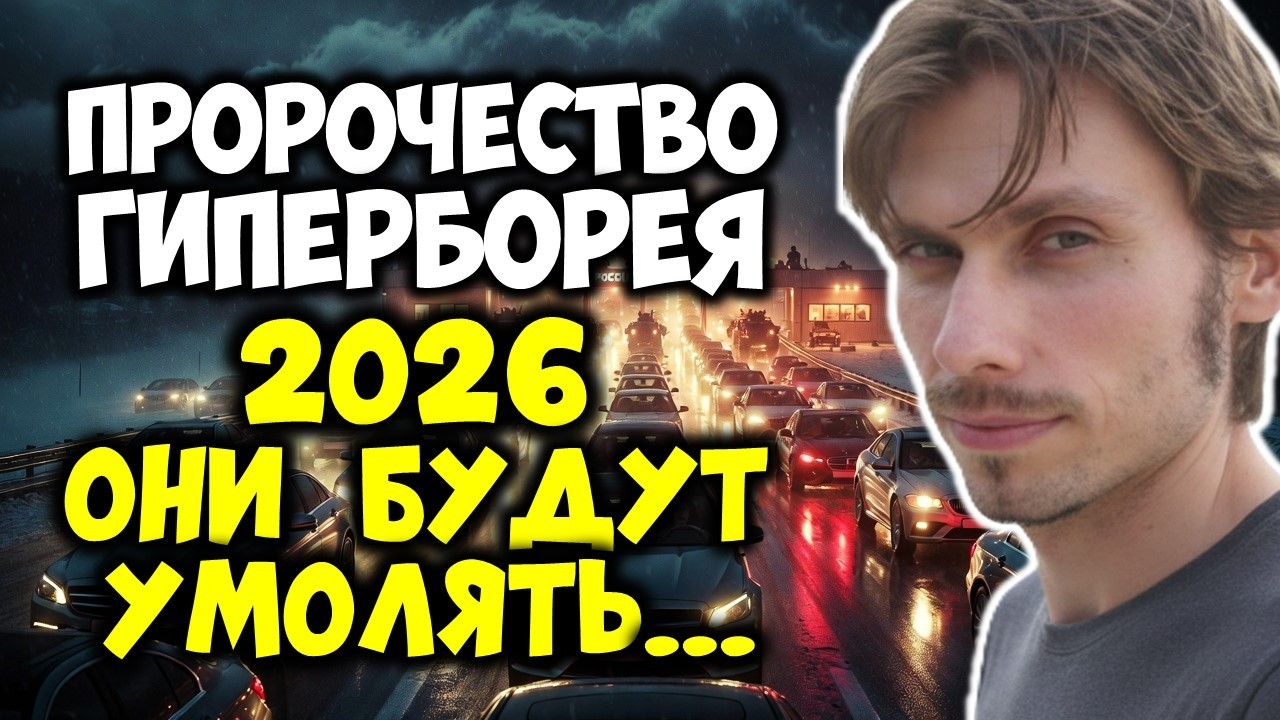 СРОЧНОЕ ПРОРОЧЕСТВО Андрея Гиперборея 2026 Миллионы побегут Спасутся не ВСЕ