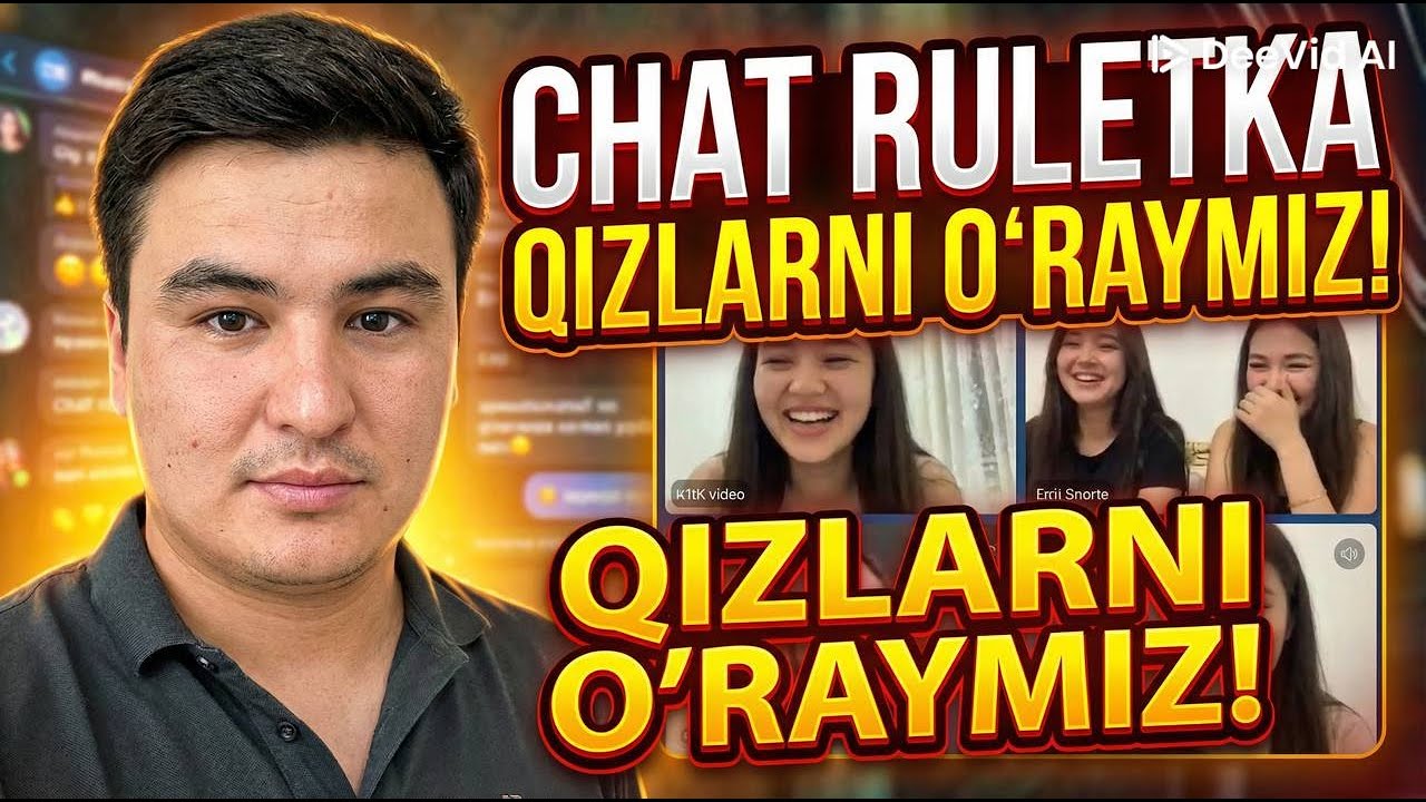 CHAT RULETKA PRANK || SANJAR AMAKI