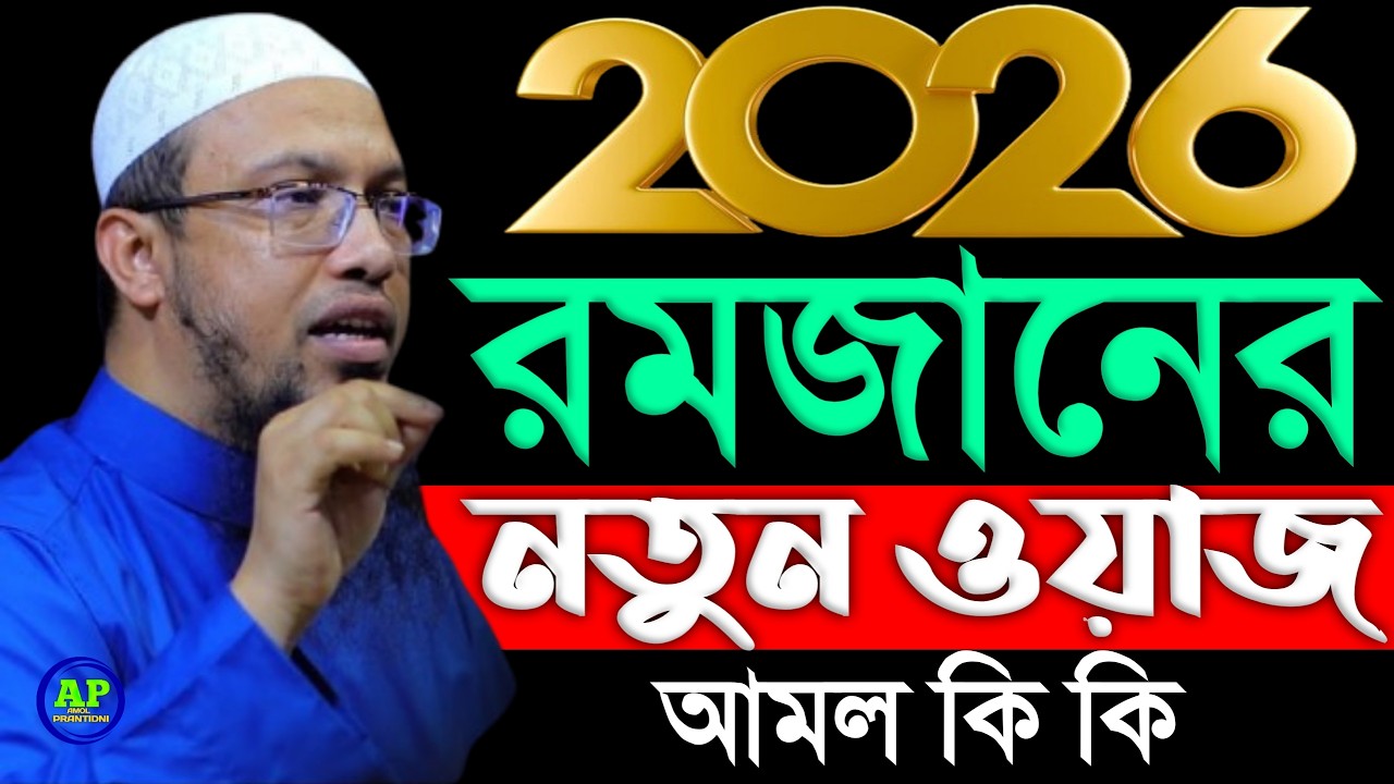 2026 রমজান নতুন ওয়াজ, রমজান মাসের দোয়া ও আমল, Shaikh Ahmadullah শায়খ আহমাদুল্লাহ,