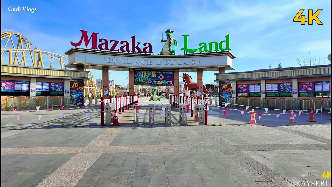 Mazakaland Eğlence Merkezi/Kayseri Büyükşehir Belediyesi Sukaypark/Harikalar Diyari/KAYSERİ Turu2025