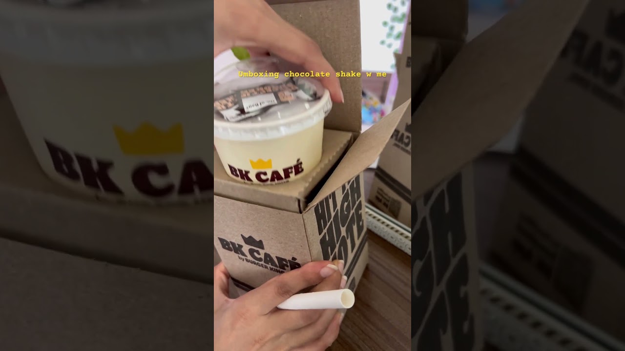 Let&rsquo;s see what&rsquo;s my order #burgerking #chocolateshake #order #foodie #shortsvideo #shorts #ytshots