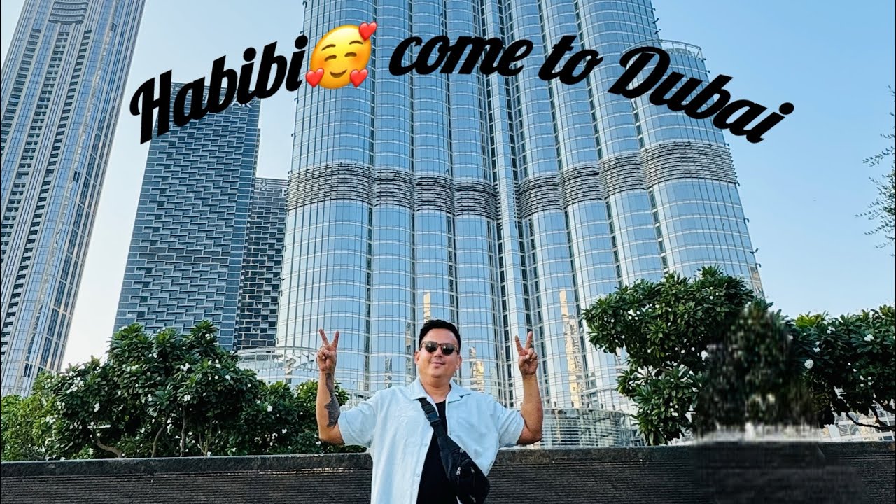 The Dubai Mall and Burj Khalifa travel diaries 😊😊
