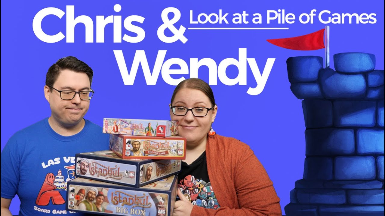 Chris and Wendy Look at a Pile of Istanbul