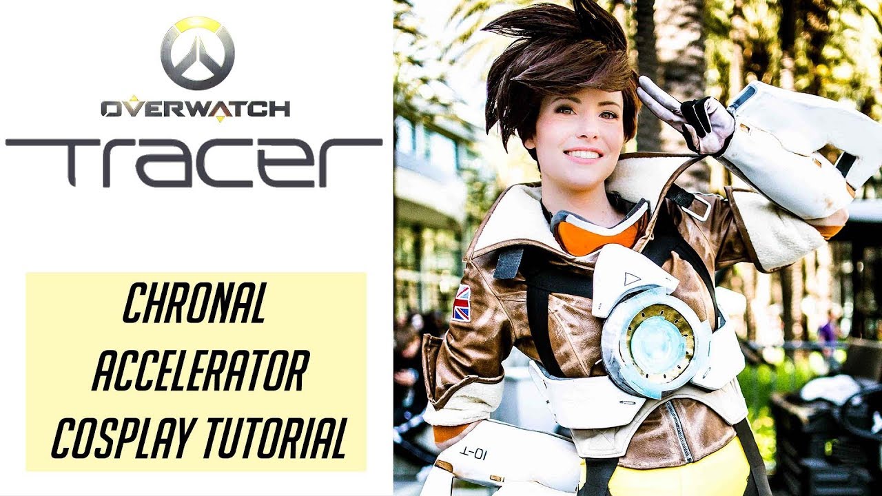 Tracer Cosplay Tutorial - Chronal Accelerator (chest piece) & Harness