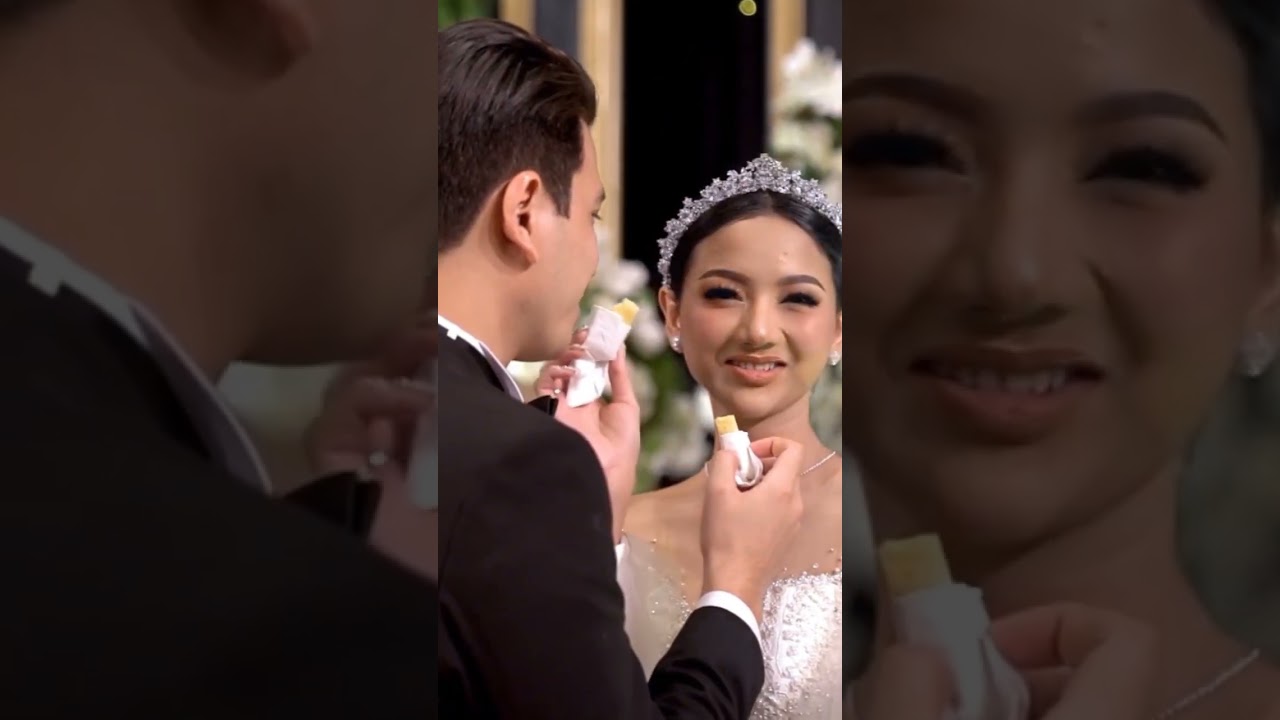 so sweet banget rendi makan bekas gigitan glenca😍 