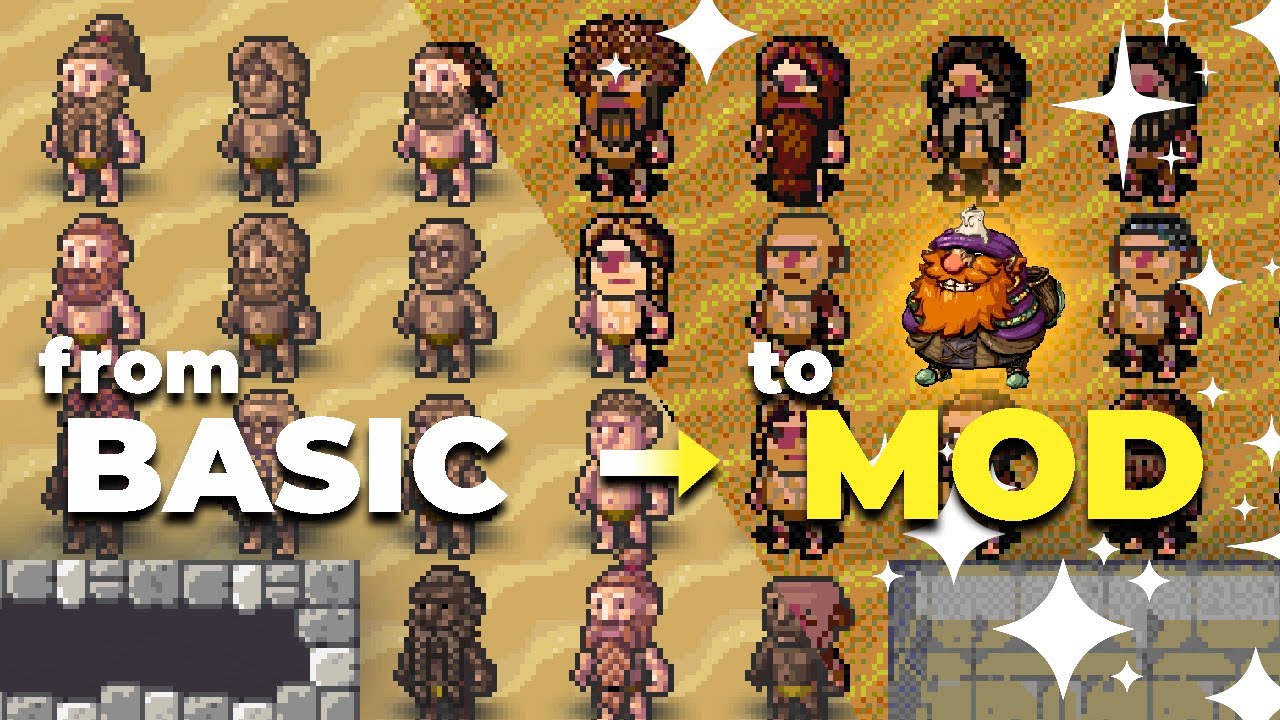 🏗️  I made a graphics MOD for Dwarf Fortress Premium!