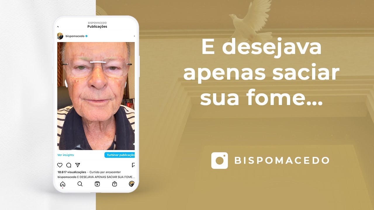 E desejava apenas saciar sua fome... - Meditação Matinal 08/07/22