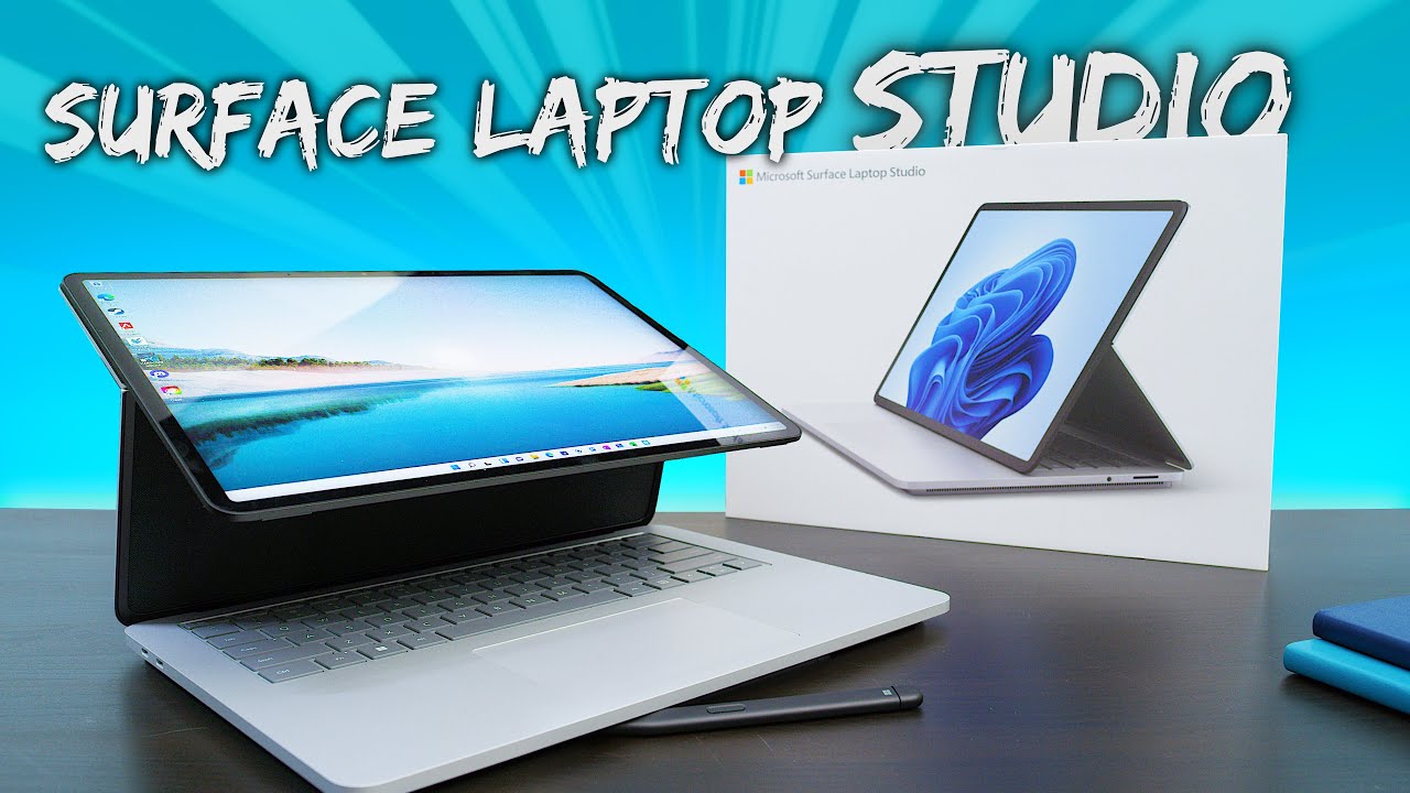 Распаковка и обзор ноутбука Microsoft Surface Laptop Studio!