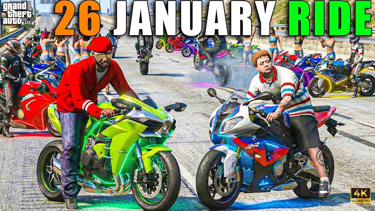 GTA 5 : GOING SHIMLA IN SNOW FALL WITH NINJA H2  AND HAYABUSA JIMMY AND FRANKLIN OMG!