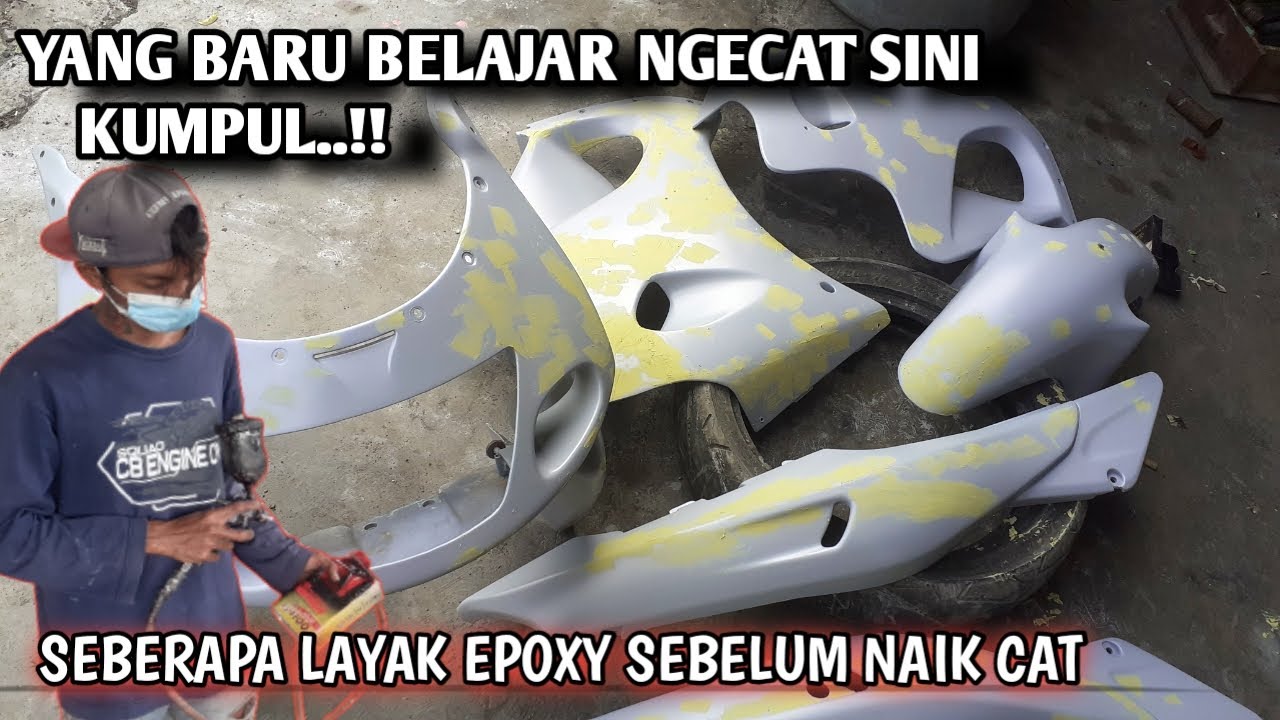 KOREKSI HASIL EPOXY SEBELUM NAIK CAT..!! DAN CEGAH CAT KRITING KUSUS PEMULA