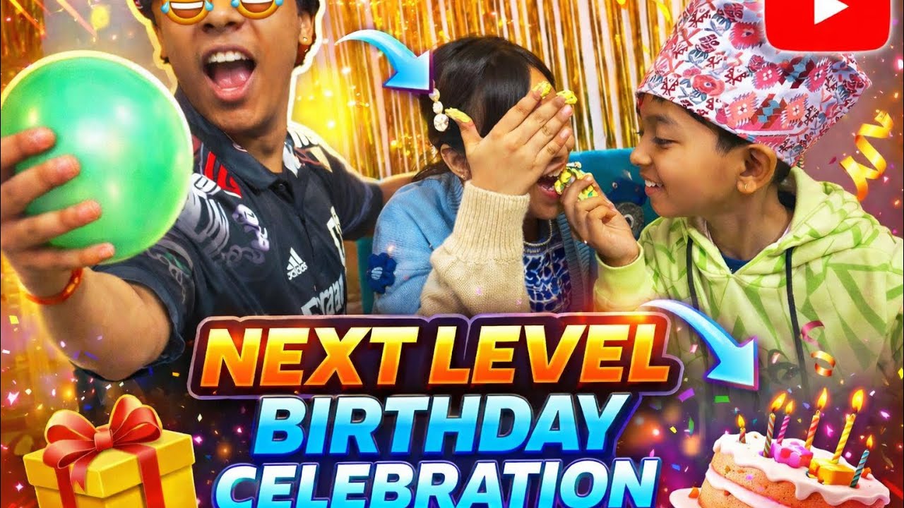 Eyes Band Thi… Phir Jo Hua 😱😂 | Next Level Birthday Surprise 🎉🎂