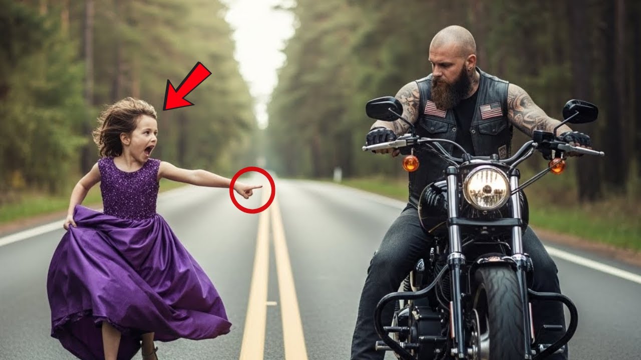 “Don’t Sit There!” Little Girl Warned a Hell’s Angels Biker — What She Found Under left Him stunned