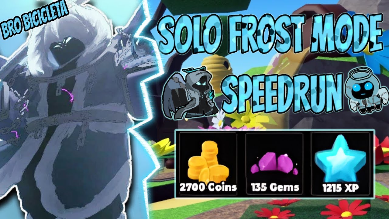 SOLO FROST MODE SPEEDRUN TRIUMPH | EASY GUIDE | TDS