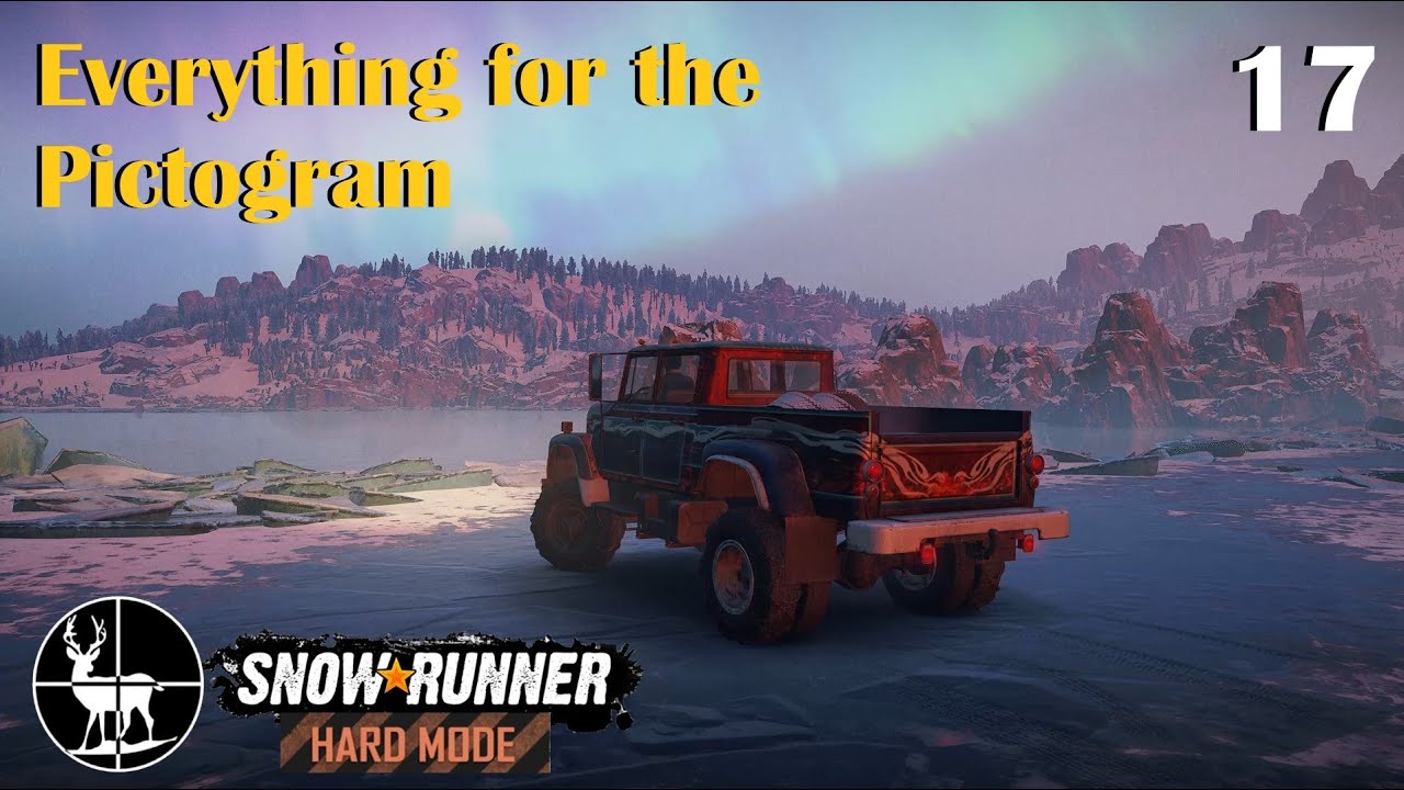 SnowRunner Hard Mode ⚠️ Everything for the Pictogram ⚠️ Season 1: EP17