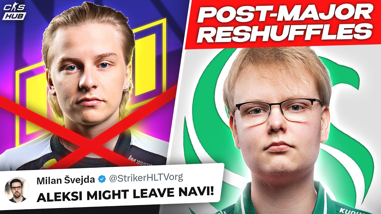 IS ALEKSIB LEAVING NAVI? JIMPPHAT FOUND A NEW TEAM! MAPPOOL CHANGES! CS NEWS @cs2newshub​