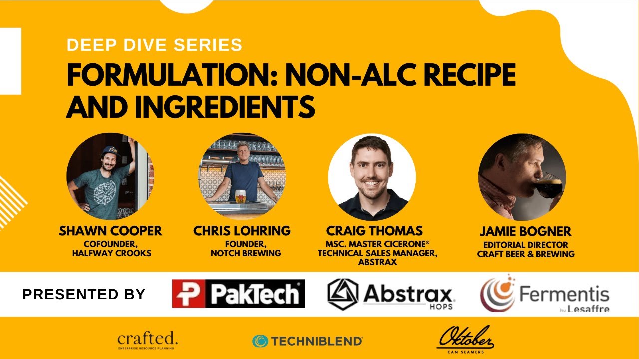 Formulation: Non-Alc Recipe and Ingredients