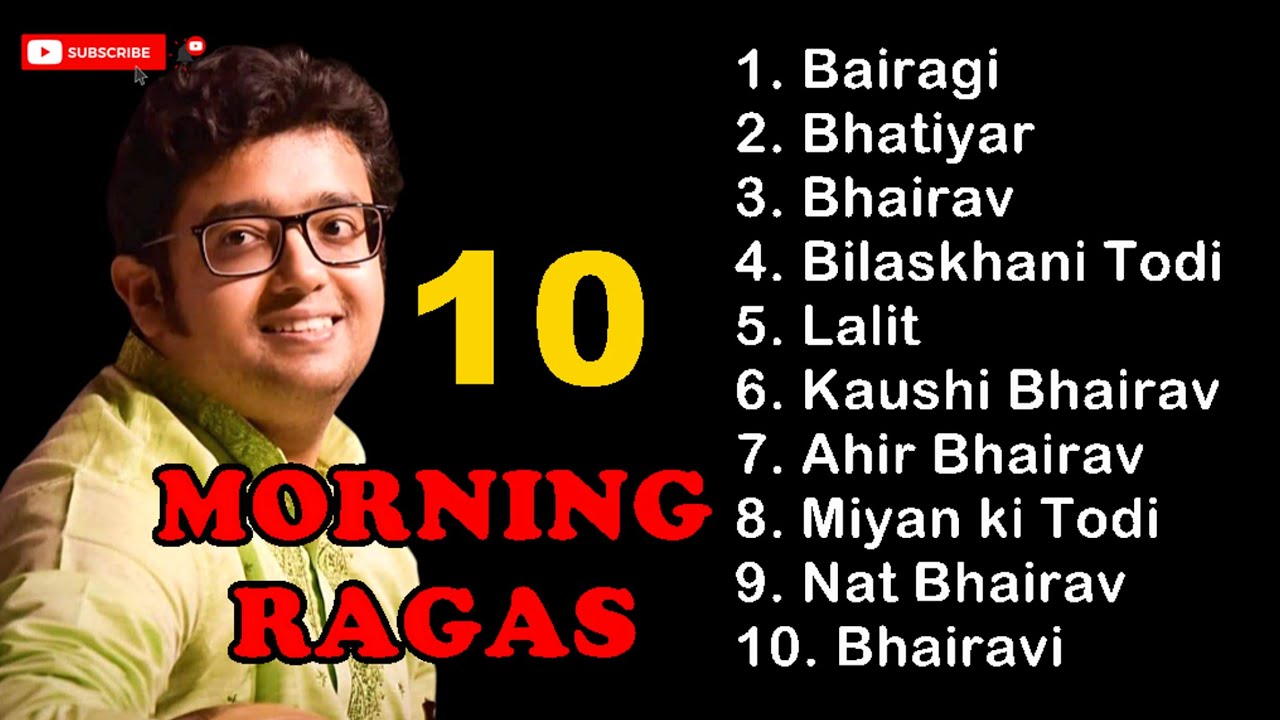 10 Popular Morning Ragas on Sarod | Indian Classical Music | Morning Ragas for Meditation | Debanjan