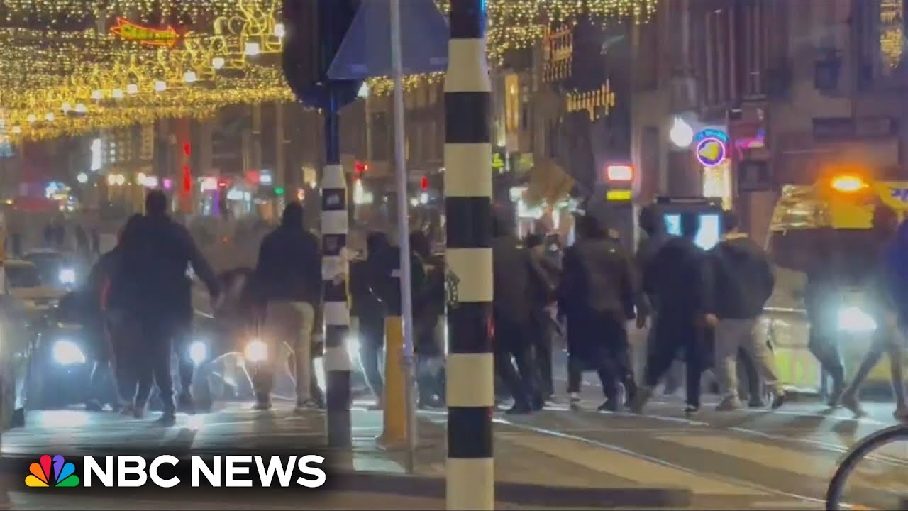 Israeli soccer fans attacked after match in Amsterdam