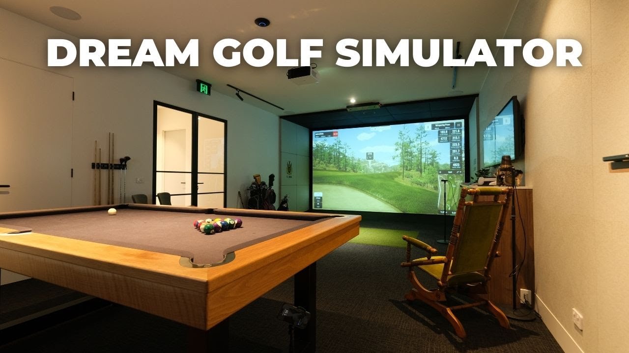 This Premium Golf Simulator is Every Golfers DREAM!