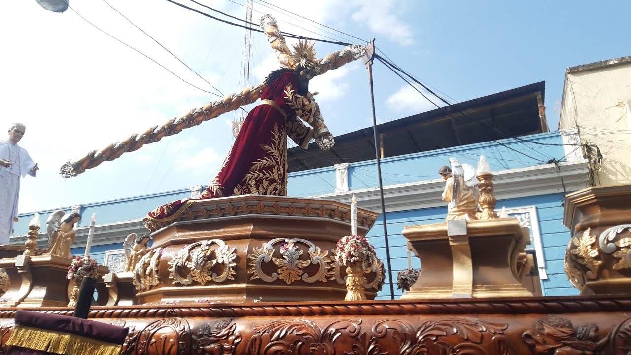 El Nazareno de Mixco. Procesión de Jesús de La Justicia Segundo Domingo de Cuaresma 2023. Turno 42