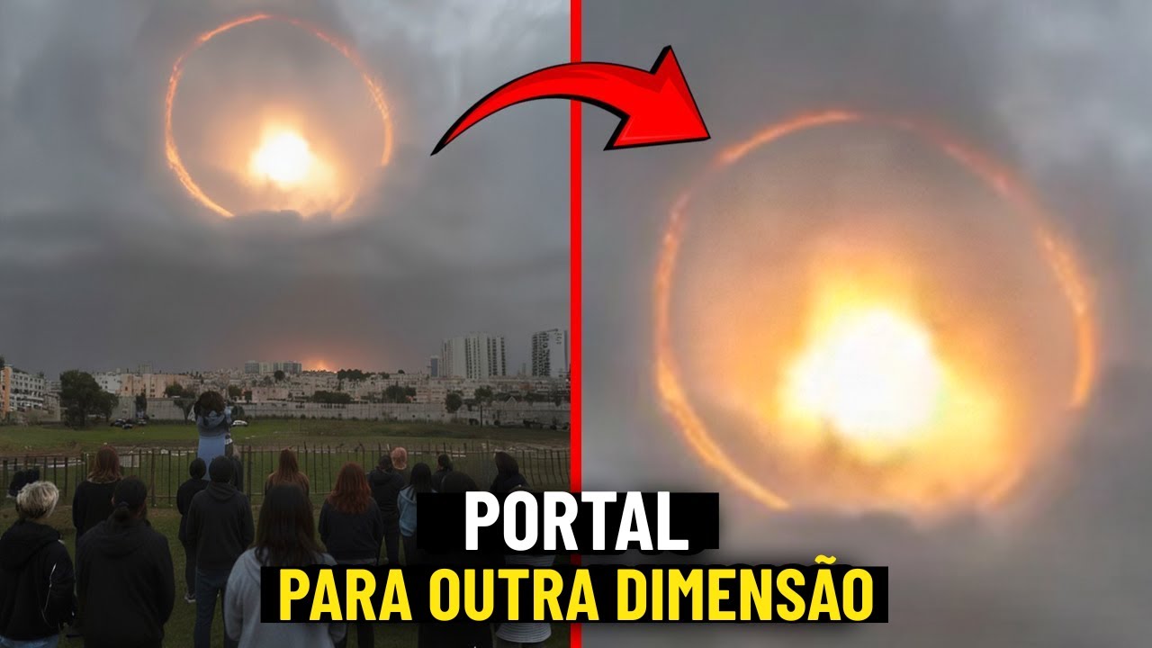 Um portal se abriu no c&eacute;u... Voc&ecirc; n&atilde;o vai acreditar no que aconteceu depois...!!!