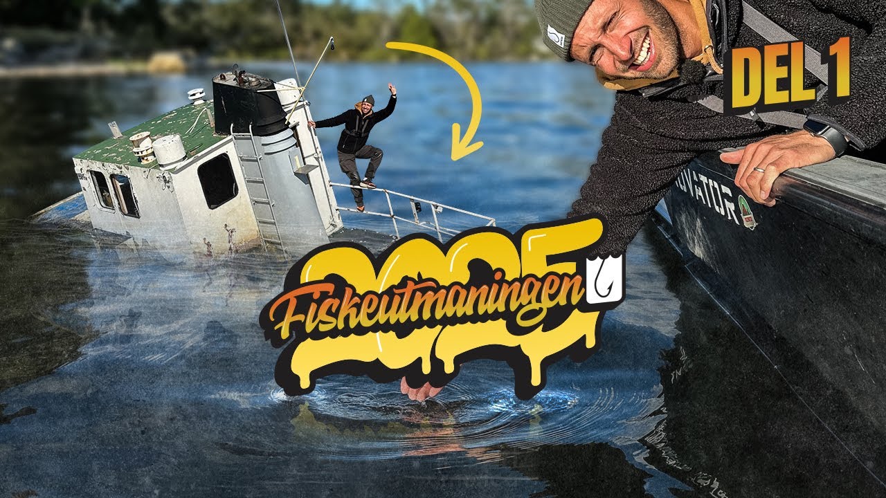DEL1: Har Johan Bäck vad som krävs? Fiskeutmaningen 2025!