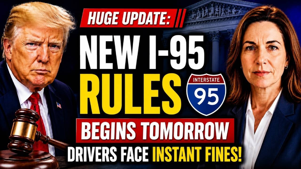 Важное обновление: новые правила на трассе США (I-95) вступают в силу ЗАВТРА &mdash; водителям грозят м...