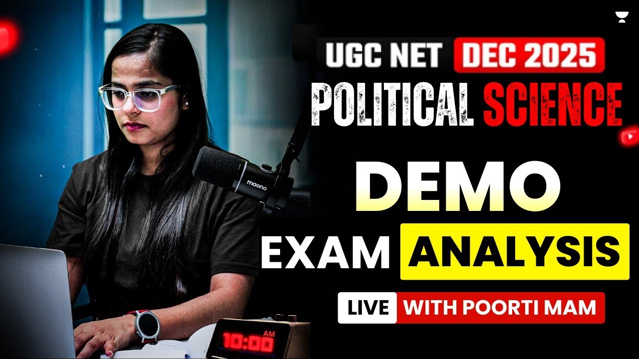 Answer Key ✅ UGC NET Political Science Dec 2025 | Political Science Demo Exam | By  Poorti Ma'am