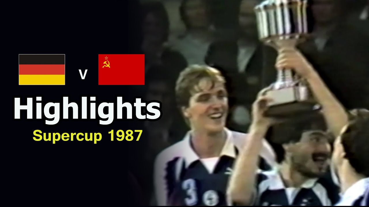 West Germany vs Soviet Union | Highlights | Handball Super Cup 1987 Final