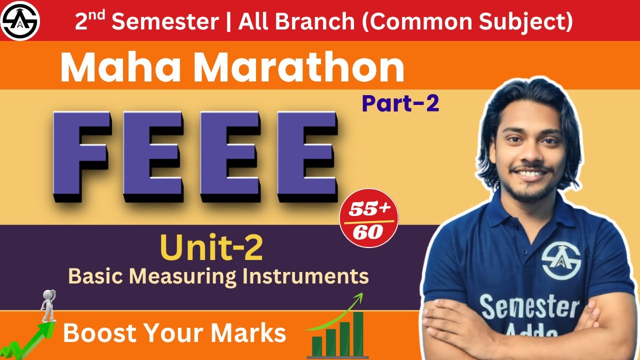 FEEE polytechnic 2nd Semester | Maha Marathon |  Unit-2: Basic Measuring Instruments