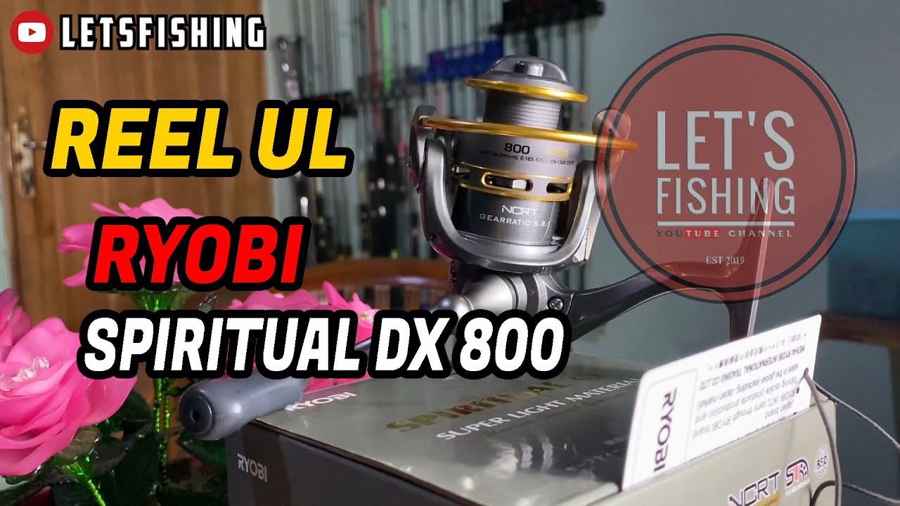 REEL ULTRALIGHT RYOBI SPIRITUAL DX 800