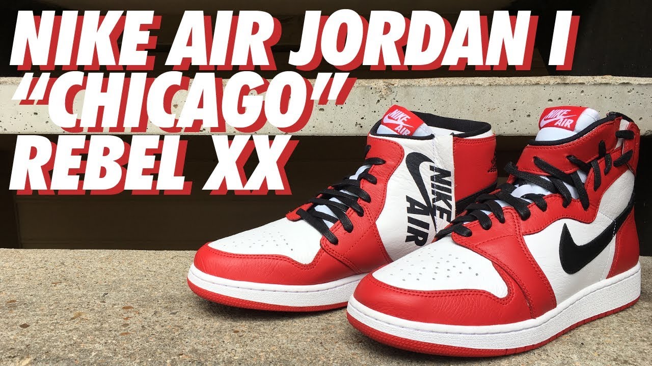 ОБЗОР AIR JORDAN 1 REBEL XX &rdquo;Chicago&rdquo;