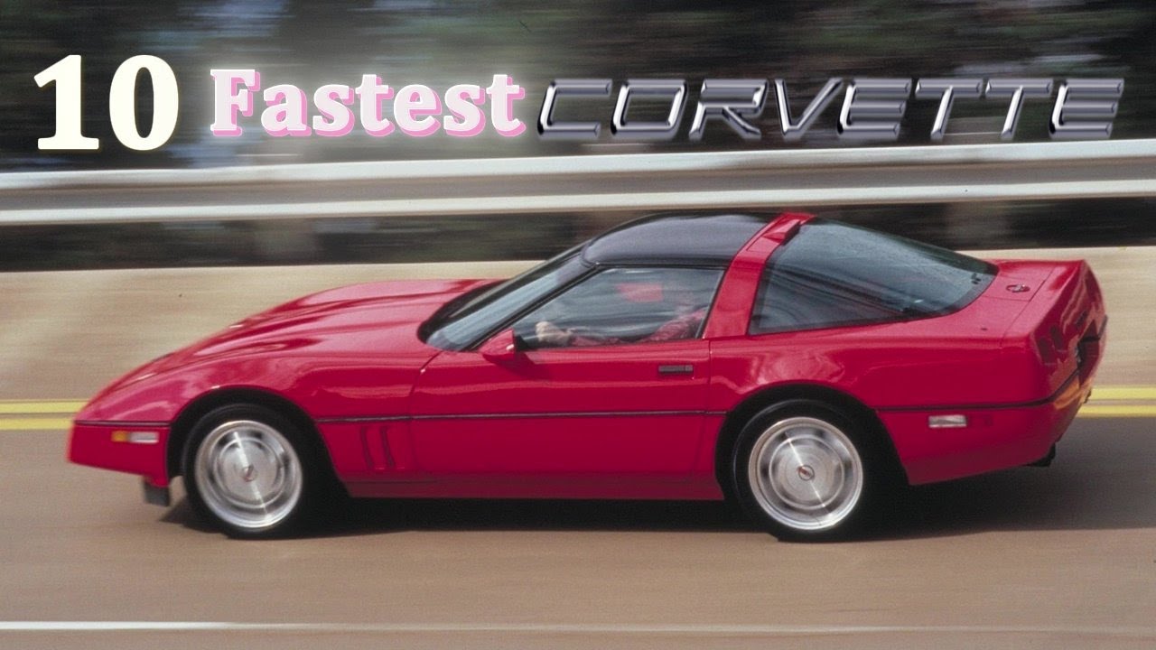 10 Fastest Factory Corvettes Ever Made