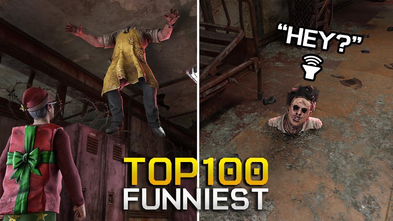 100 САМЫХ СМЕШНЫХ МОМЕНТОВ ИЗ ИГРЫ Dead By Daylight! (СМЕШНЫЕ МОМЕНТЫ DBD)