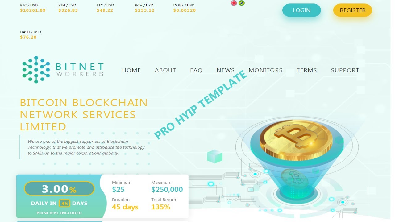 Buy PRO HTML Hyip Template Just $30 | Buy Cheap Hyip Template | Ehyip.net