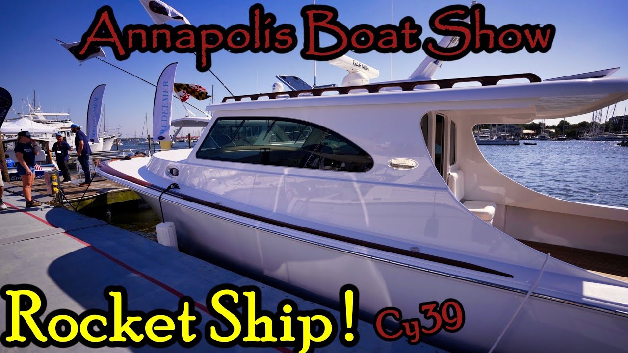 Its a Baby Rocket Ship ! This One With Outboards ! (Composite Yachts CY39)