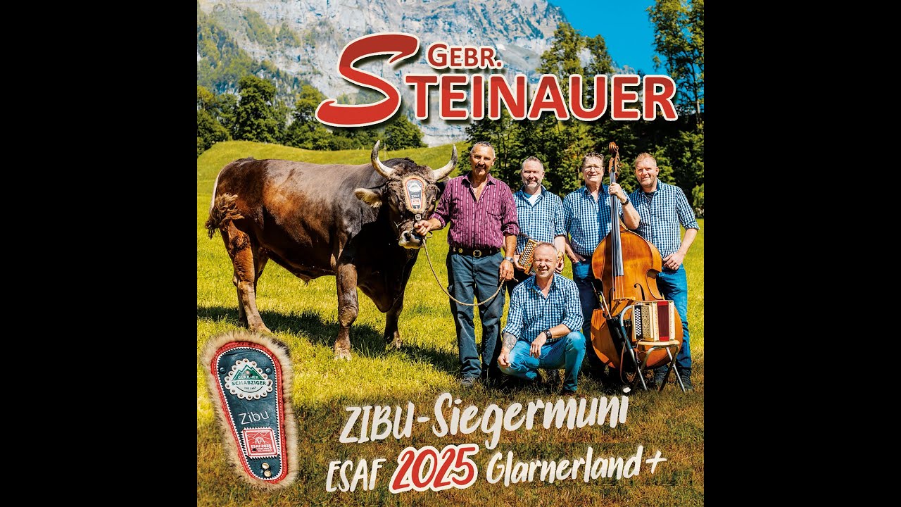 Gebr. Steinauer - ZIBU-Siegermuni ESAF 2025 Glarnerland+ (offizielles Musikvideo)