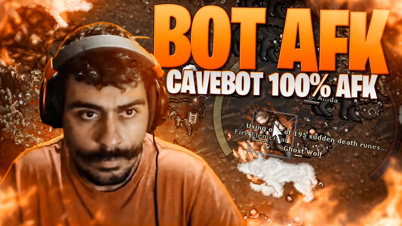 Os BOTS est&atilde;o invadindo o TIBIA novamente em 2026!? Ele dropou um ORSHABAAL'S BRAIN! 🧠