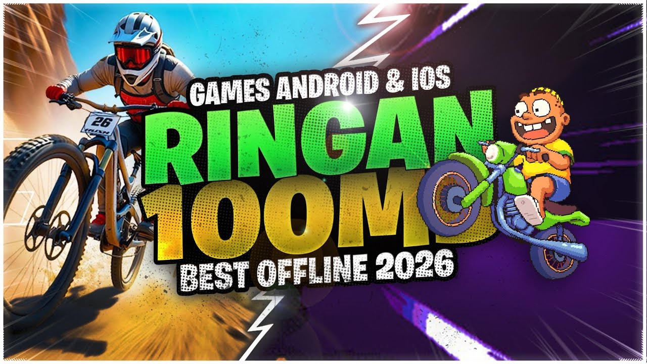 10 Game Ringan 100 Mb'an Kentangers Offline Terbaik 2026 Android & iOS 