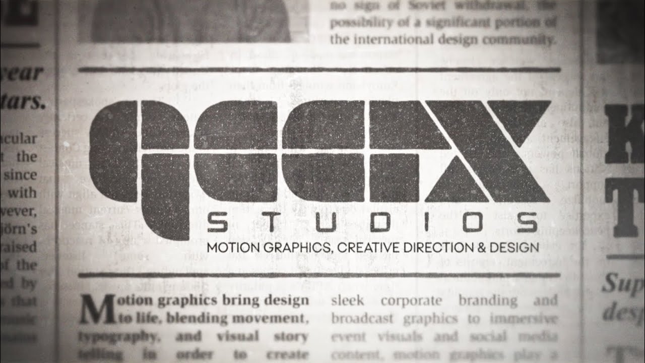 GeeFX Studios - Documentary Graphics