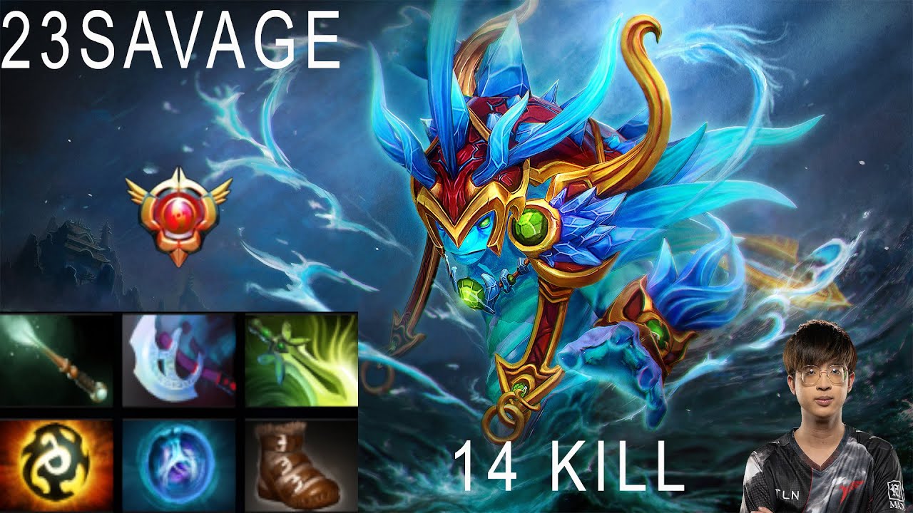 GRANDMASTER [MORPHLING] 23SAVAGE 14KILL 23MIN END - DOTA 2 PRO