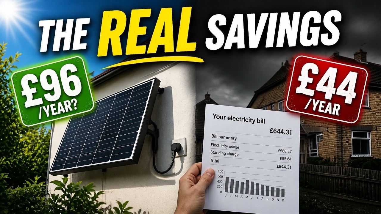 Do Plug-In Solar Panels Actually Save Money in the UK? The Honest Numbers