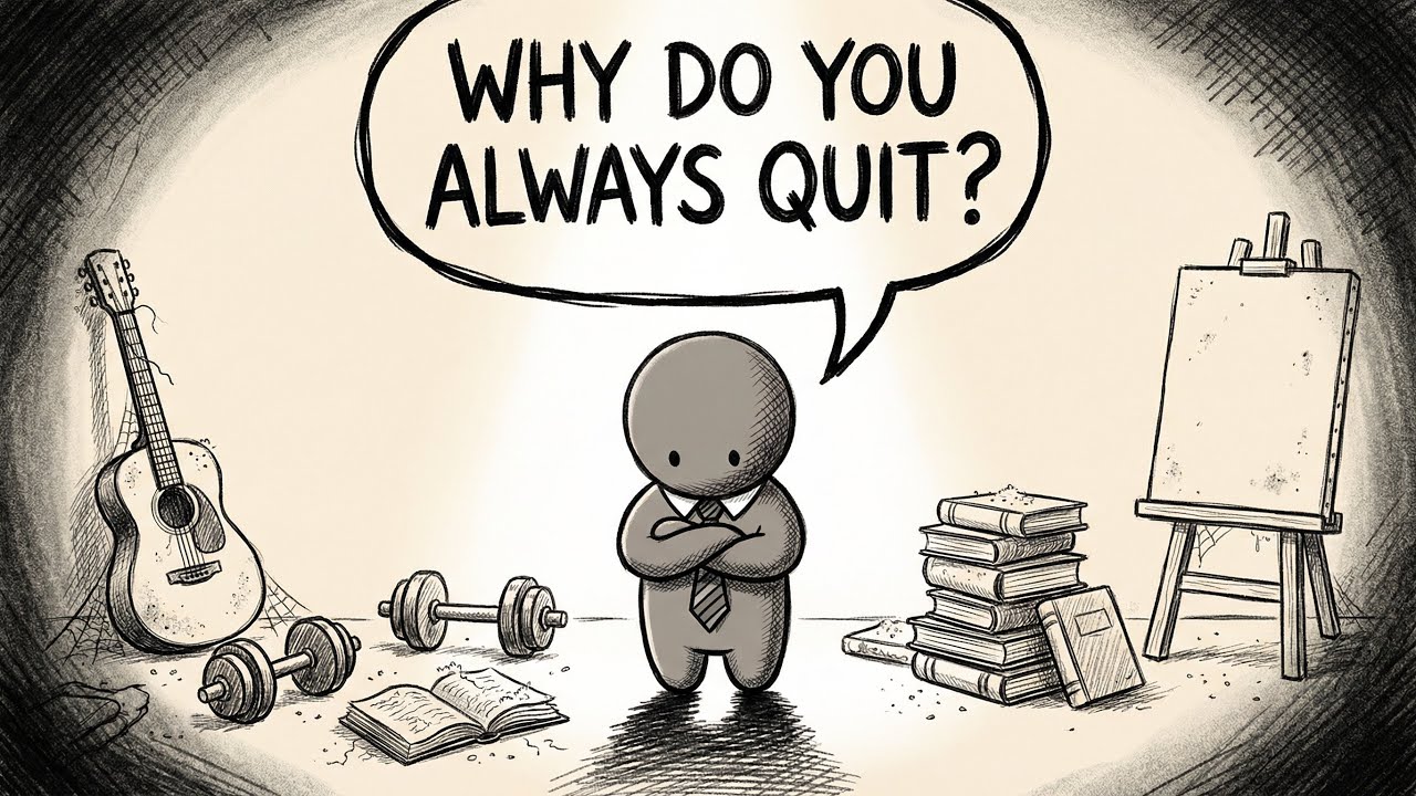 Why You Can’t Stick To Anything  (60 chars)