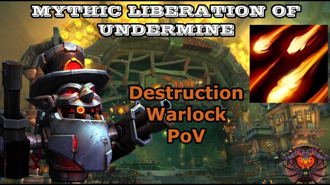 Mythic Chrome King Gallywix | Destruction Warlock PoV