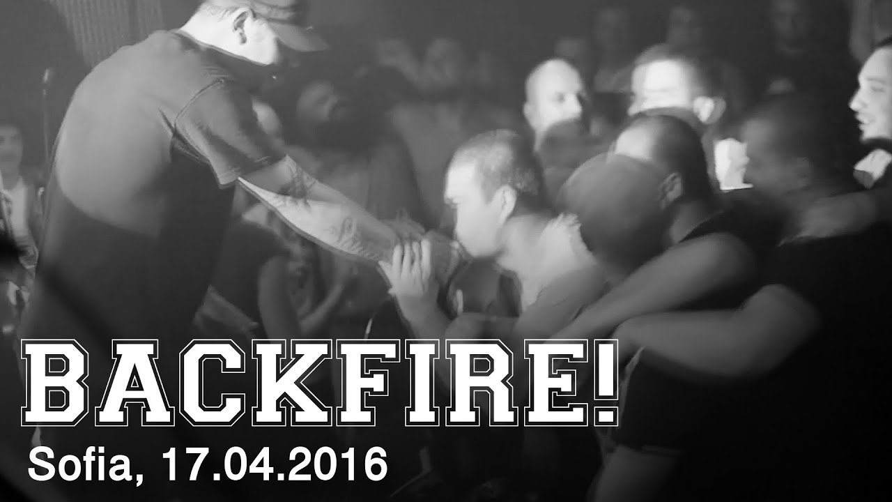 BACKFIRE! - Live in Sofia / Bulgaria, 17.04.2016