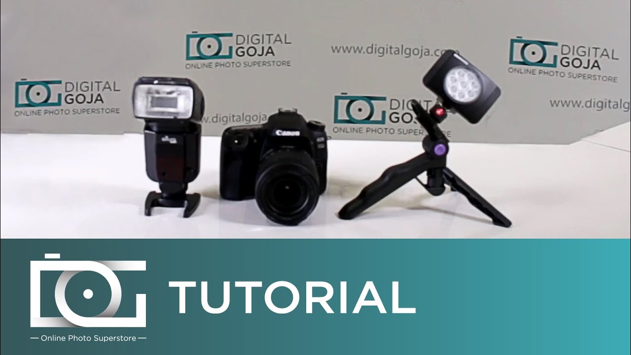 CAMERA LIGHTING | Photography Lights Built-In Flash, External Flash & LED Video Light