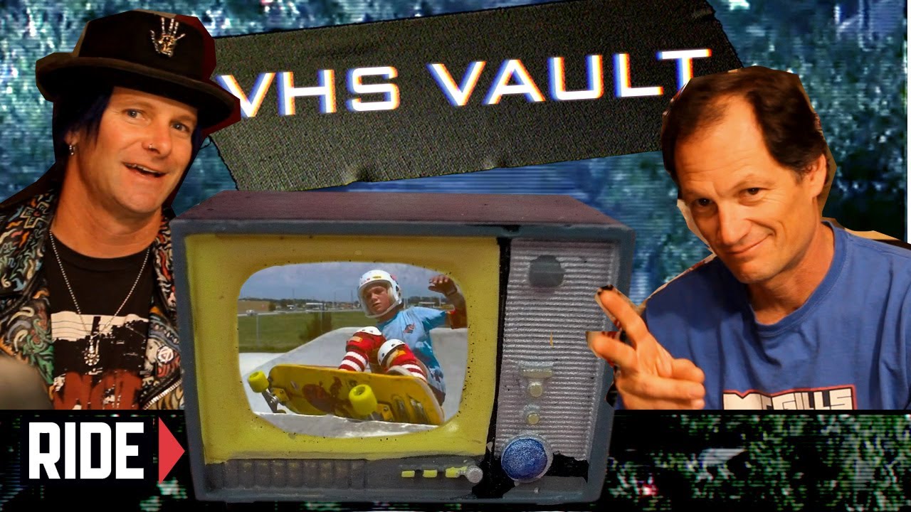 Kevin Staab with Mike McGill - Mike's 80's Vert Montage on VHS VAULT (Part 1 of 2)