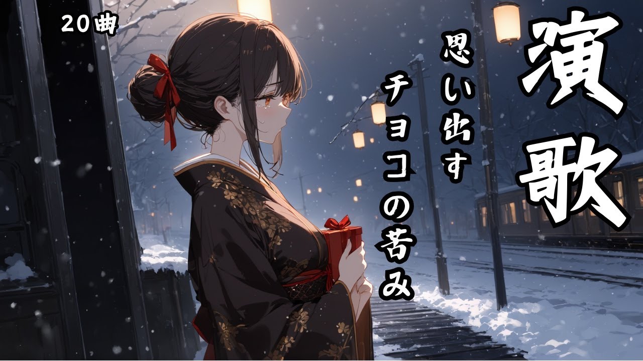 [ 演歌 ] チョコと涙の雪しずく ～バレンタイン情念演歌全集～ [Enka / BGM] Snowdrops of Chocolate and Tears - Valentine Pas enka